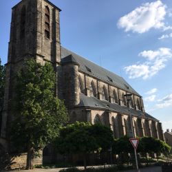 Die mächtige Marienkirche