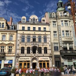 Schöne Fassade