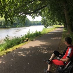 Letzte Rast vor Podiebrad