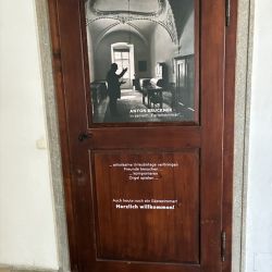 Anton Bruckner wurde im Stift ausgebidet und ist auch hier beerdigt