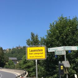 Hier haben wir auf den "verhängnisvollen" Radweg gewechselt