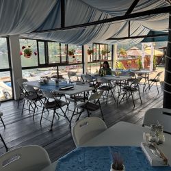 Wir waren auf der Terrasse