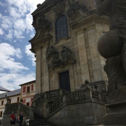 Das Kirchenportal von Kuks