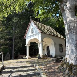Die Waldkapelle bei Tillyschanz