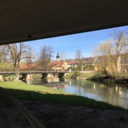 Einfahrt nach Ensdorf