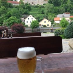 Es gibt schlechtere Plätze zum Abendessen