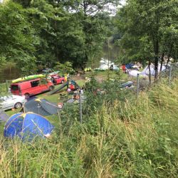 Anlegestelle für Kanufahrer