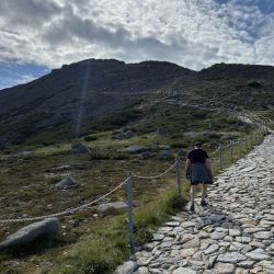 Im Aufstieg