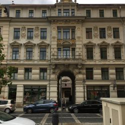 Schöne Fassade