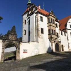 Das alte Schloß von Benešov