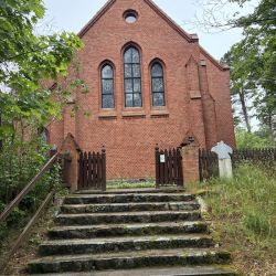 Evang. Kirche, leider verschlossen