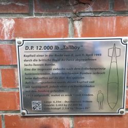 Wegen Industrieansiedlung war Krumpa 1945 das Ziel von Luftangriffen