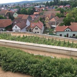Blick von der Klosterterrasse