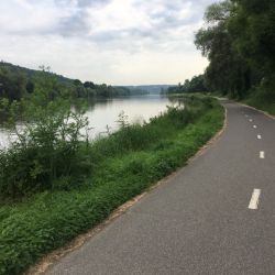 Beste Radwege am Fluß