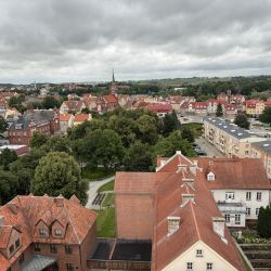 Blick vom Turm auf die Stadt