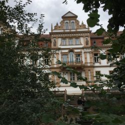Das Schloß von Schkopau, heute als Hotel genutzt