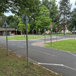 Verkehrsübungsplatz für Kinder