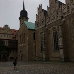Innenhof des Schlosses in Merseburg