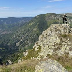 Blick auf die tschechische Seite
