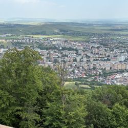 Blick auf die Stadt ...
