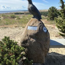 Ein Denkmal für gefallene französische Soldaten