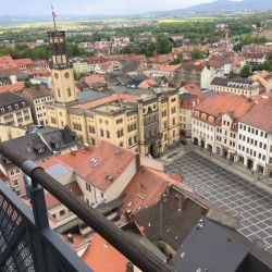 Zittau vom Turm der Johanniskirche